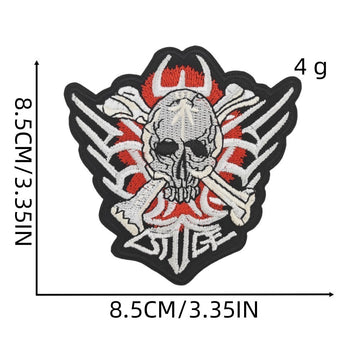 Skull Patches (Iron-On)