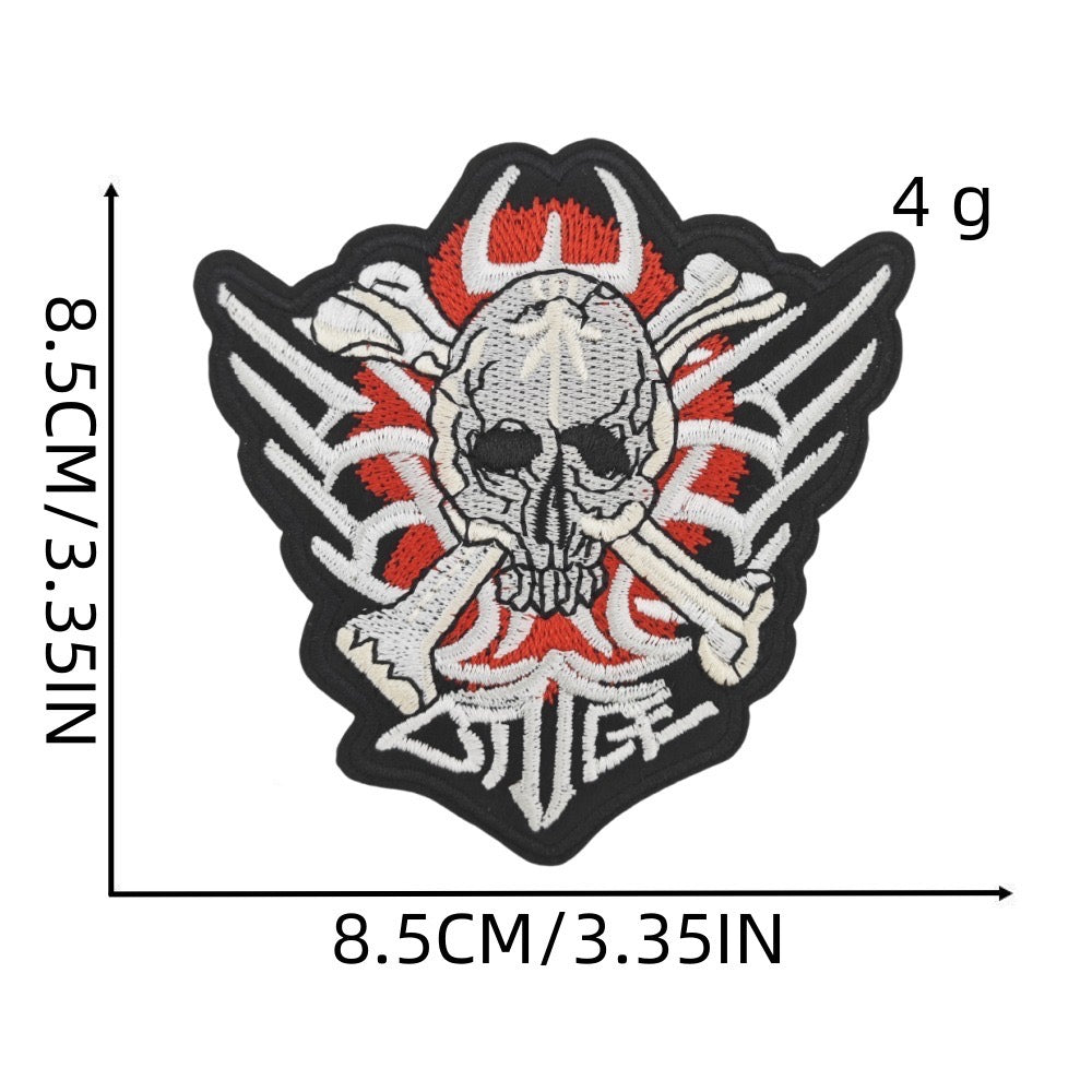 Skull Patches (Iron-On)