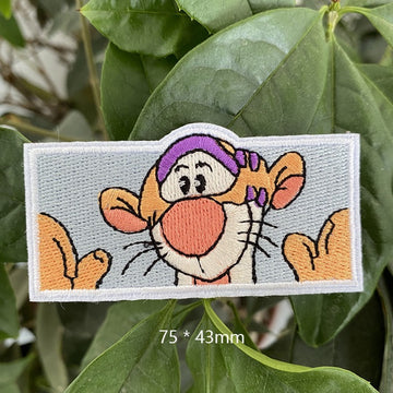 Cartoon Mouse, Bear Cub and Tiger Patches(Stick-On)