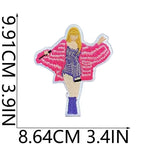 Super Pop Singer Patches (Iron-On)