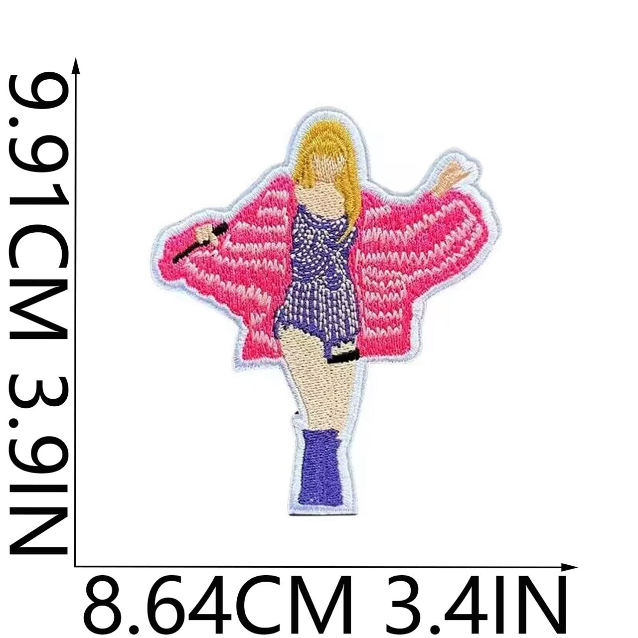 Super Pop Singer Patches (Iron-On)