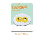 Poached Egg Embroidered Patches - Multiple Designs Available - CheerCove