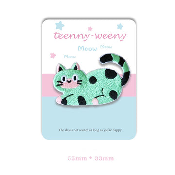 Dopamine Kitty Embroidered Patches - Multiple Designs Available - CheerCove