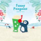 Funny Penguins Embroidered Patches - Multiple Designs Available - CheerCove