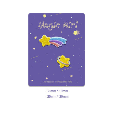 Magic Girl Embroidered Patches - Multiple Designs Available - CheerCove