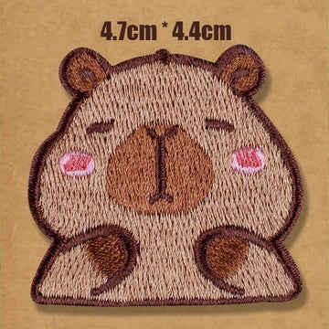 Derpy Capybara Patches (Stick-On)