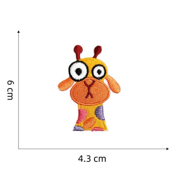 Giraffe Embroidered Patches - Multiple Designs Available - CheerCove