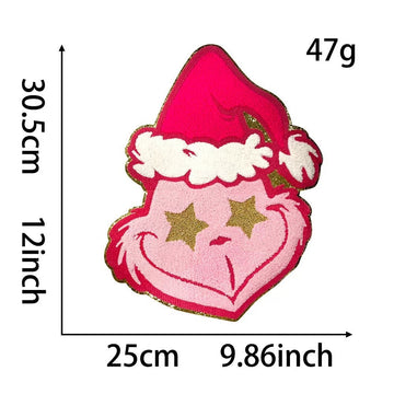 Jumbo Grinchmas Patches (Iron-On)