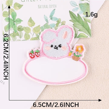 Write-On Name Embroidered Patches ② - Multiple Designs Available - CheerCove