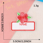Write-On Name Embroidered Patches ① - Multiple Designs Available - CheerCove