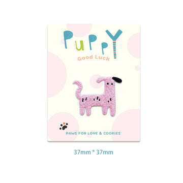 Spotted Puppy Embroidered Patches - Multiple Designs Available - CheerCove