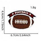 Football ② Patches (Iron-On)
