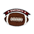Football ② Patches (Iron-On)
