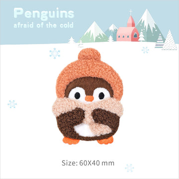 Penguin Embroidered Patches - Multiple Designs Available - CheerCove