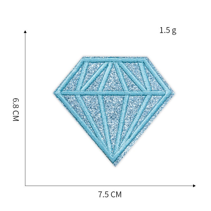 Diamond Patches (Iron-On)