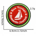 Globe Trotting Patches (Iron-On)
