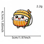 Sushi Patches (Iron-On)