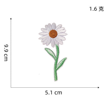 Bees, Daisies & Sunflowers Patches (Iron-On)