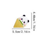 Red Panda Cone Embroidered Patches - Multiple Designs Available - CheerCove