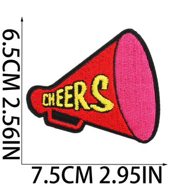 Game Day Football ② Patches (Iron-On) - CheerCove