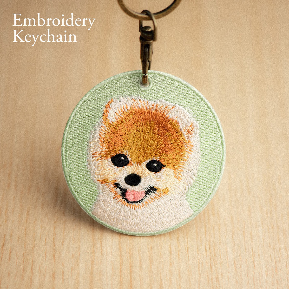 Cute Dog Double-Sided Embroidered Keychains ② - CheerCove