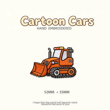 Cute Cartoon Vehicle Patches (Stick-On) - CheerCove
