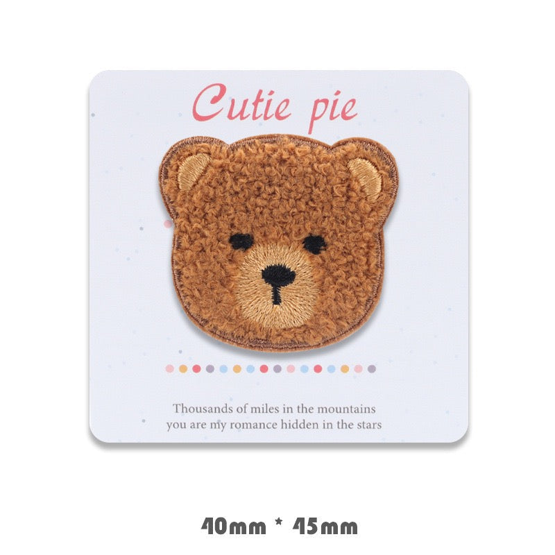 Bear Cub Embroidered Patches - Multiple Designs Available - CheerCove