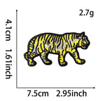 Holographic Tiger Patches (Iron-On) - CheerCove