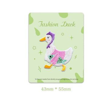 Funny Duck Embroidered Patches - Multiple Designs Available - CheerCove