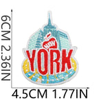 New York Patches (Iron-On)