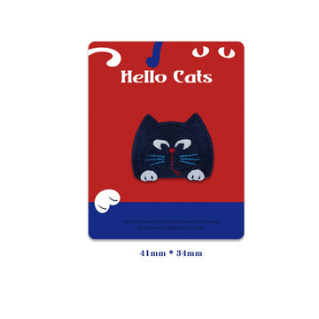 Hello Cats Patches (Stick-On) - CheerCove