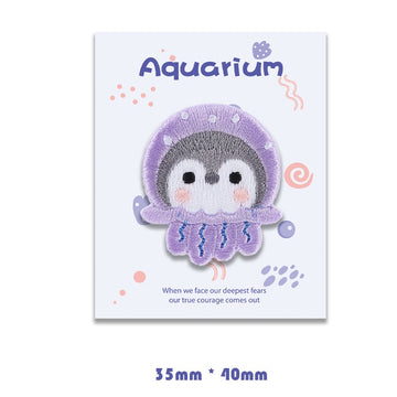 Cute Penguin Embroidered Patches - Multiple Designs Available - CheerCove