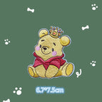 Honey-Loving Bear Patches (Stick-On)