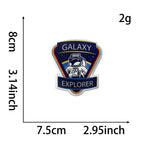 Galaxy Expedition Patches (Iron-On)