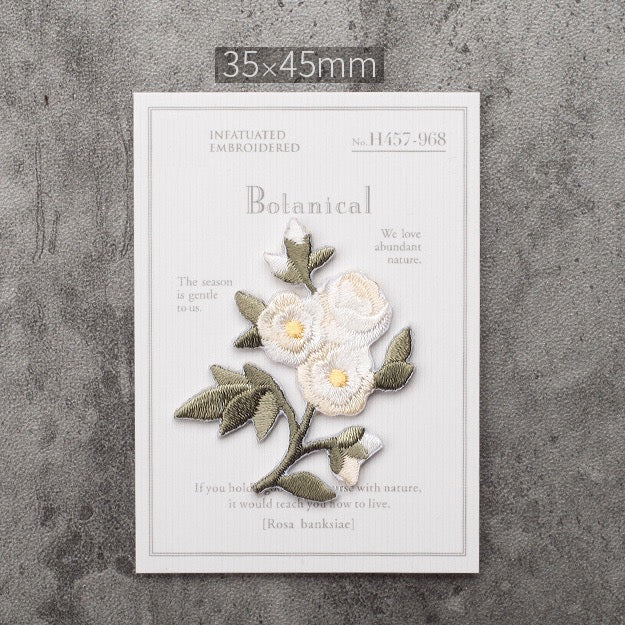 Beautiful flower Patches (Iron-On)