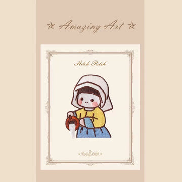 Art Style Embroidered Patches - Multiple Designs Available - CheerCove