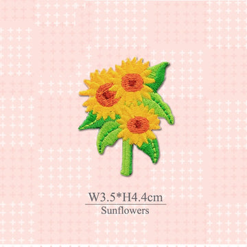 Beautiful Flowers Patches(Stick-On)