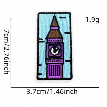 Iconic National Landscapes Patches (Iron-On)