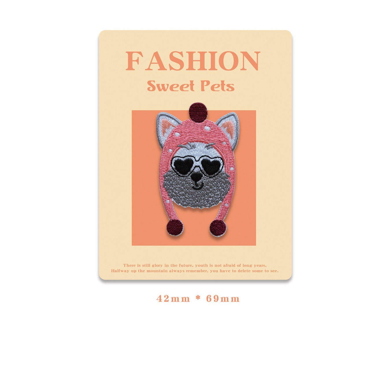 Fashion Dog  Patches (Stick-On)