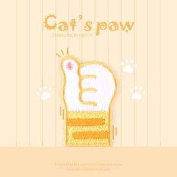 Cat's Paw Embroidered Patches - Multiple Designs Available - CheerCove