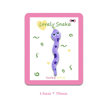 Lovely Snake Embroidered Patches - Multiple Designs Available - CheerCove