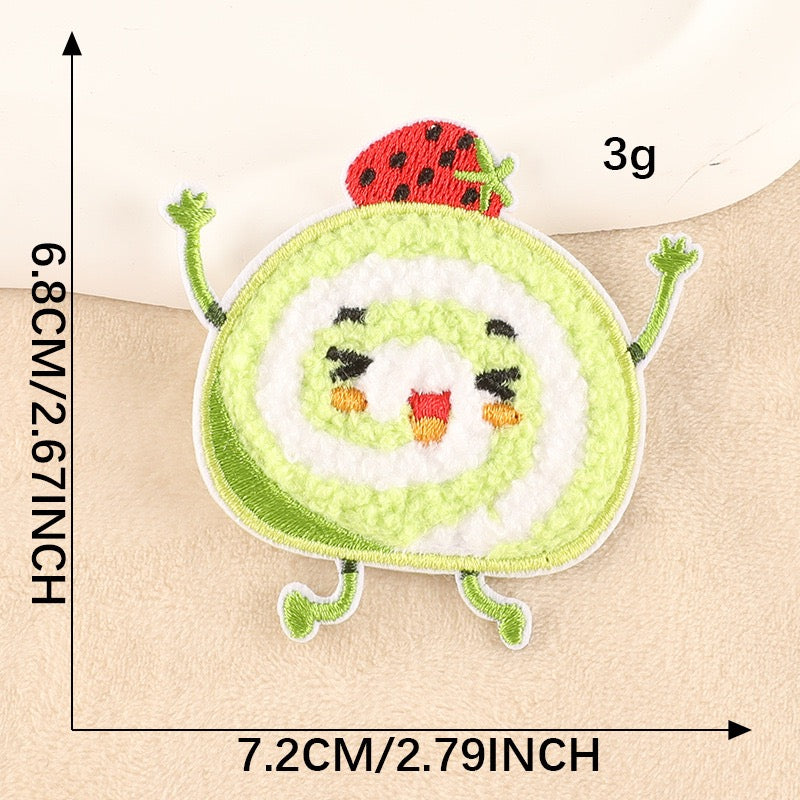 Fast Foodie Embroidered Patches ② - Multiple Designs Available - CheerCove