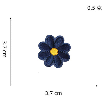 Colorful Daisies Patches (Iron-On)