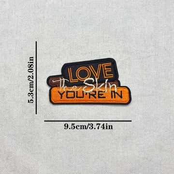 Inspirational Words Patches (Iron-On)