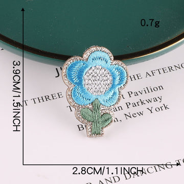 Flower Embroidered Patches - Multiple Designs Available - CheerCove