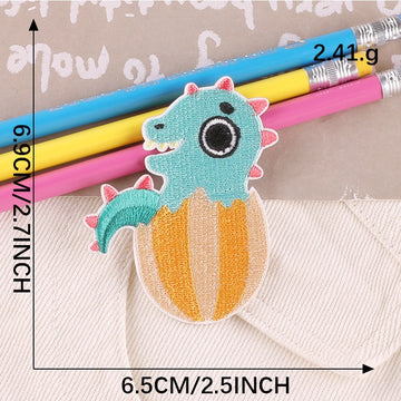 Dinosaur Embroidered Patches - Multiple Designs Available - CheerCove