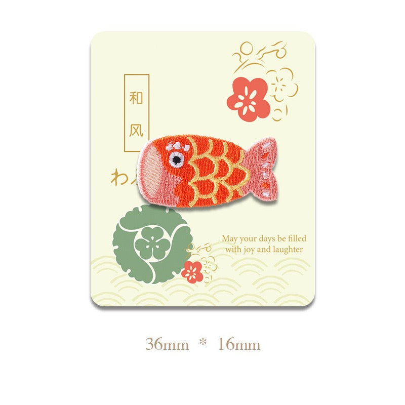 Japanese Style Lucky Patches (Stick-On)