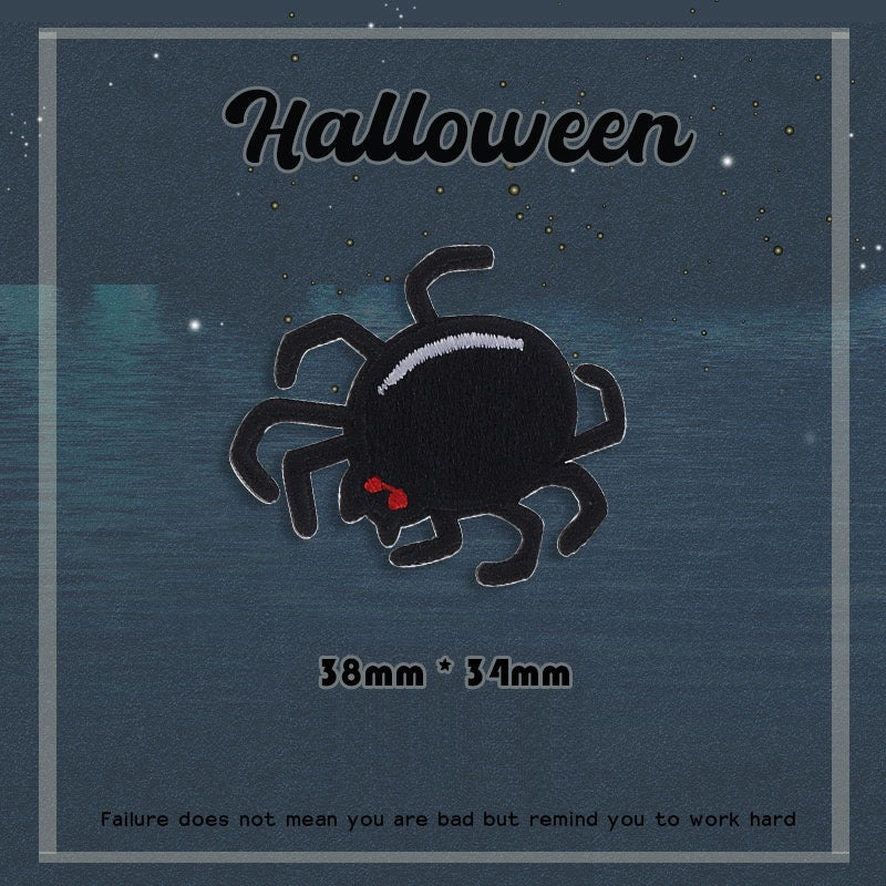 Halloween ② Embroidered Patches - Multiple Designs Available - CheerCove