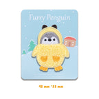 Furry Penguins Embroidered Patches - Multiple Designs Available - CheerCove