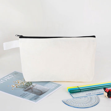 Canvas Makeup Bag/ Pencil Case - Multiple Designs Available - CheerCove